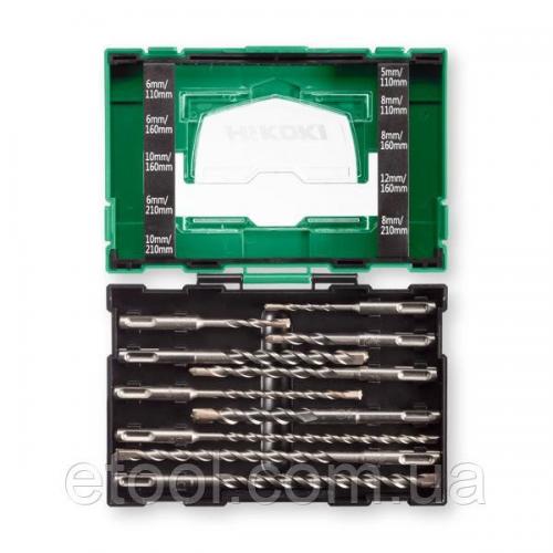 Набір бурів SDS-plus 10 од. Hikoki Hitachi 40030030